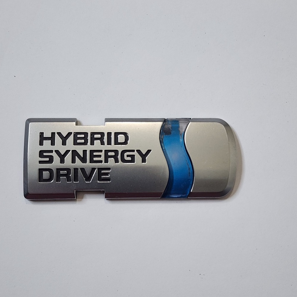 Chrome Metal Hybrid Car‎ Hybrid Synergy Drive Styling Emblems Decoration Sticker